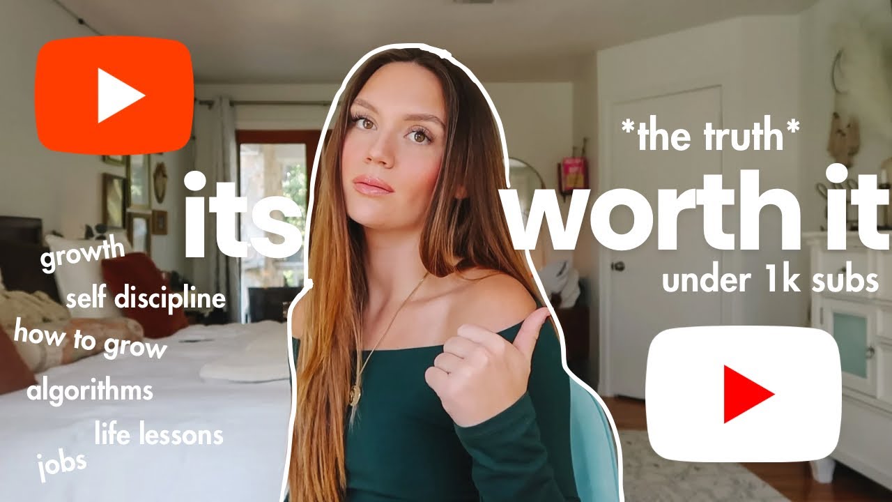 how youtube changed my life under 1000 subscribers + growing on youtube ...