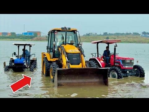 Last video with JCB 3dx | New Holland 3630 | Mahindra 605 4x4 | Escort Hydra | TATA 3530
