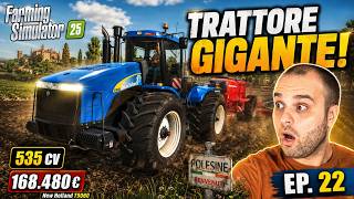 IL MEGA TRATTORE NEW HOLLAND T9060!! - #22 FS25 ITA POLESINE