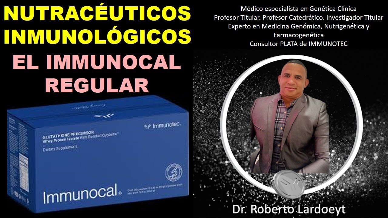 immunocal glutathione precursor para que sirve EL IMMUNOCAL REGULAR