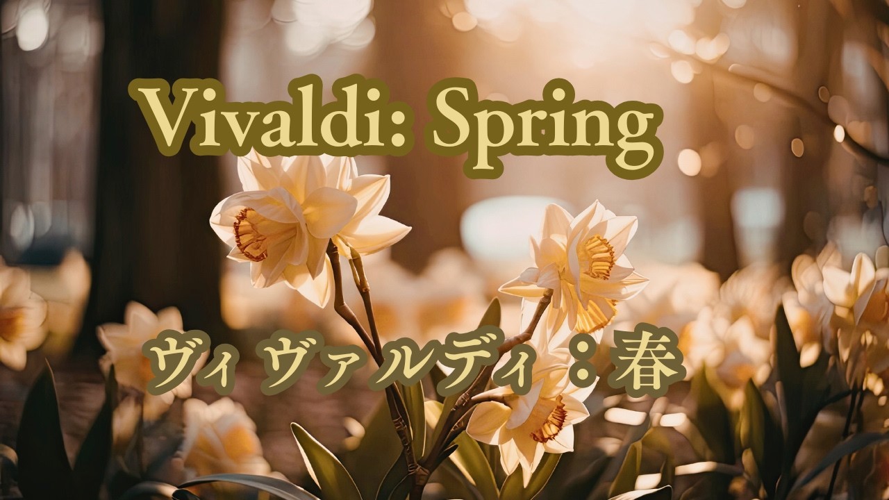 ヴィヴァルディ：協奏曲《四季》より〈春〉　Vivaldi: Spring, from The Four Seasons