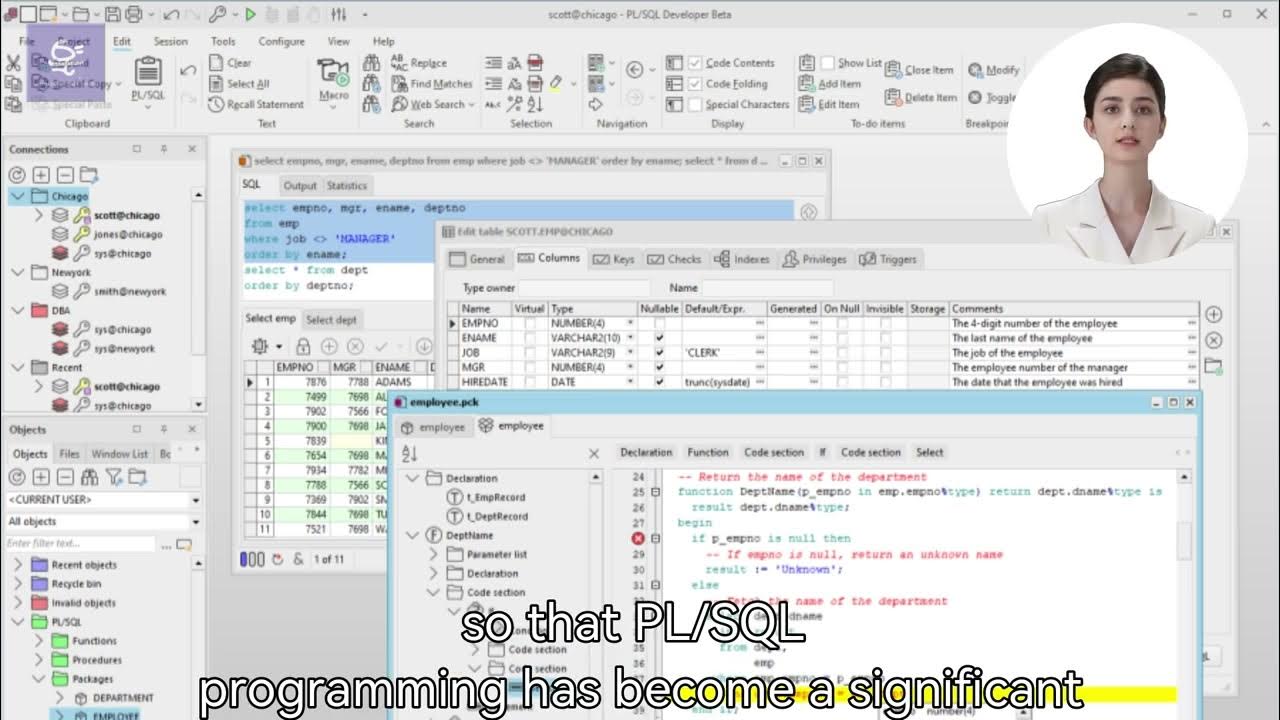 Overview of PL/SQL Developer - YouTube
