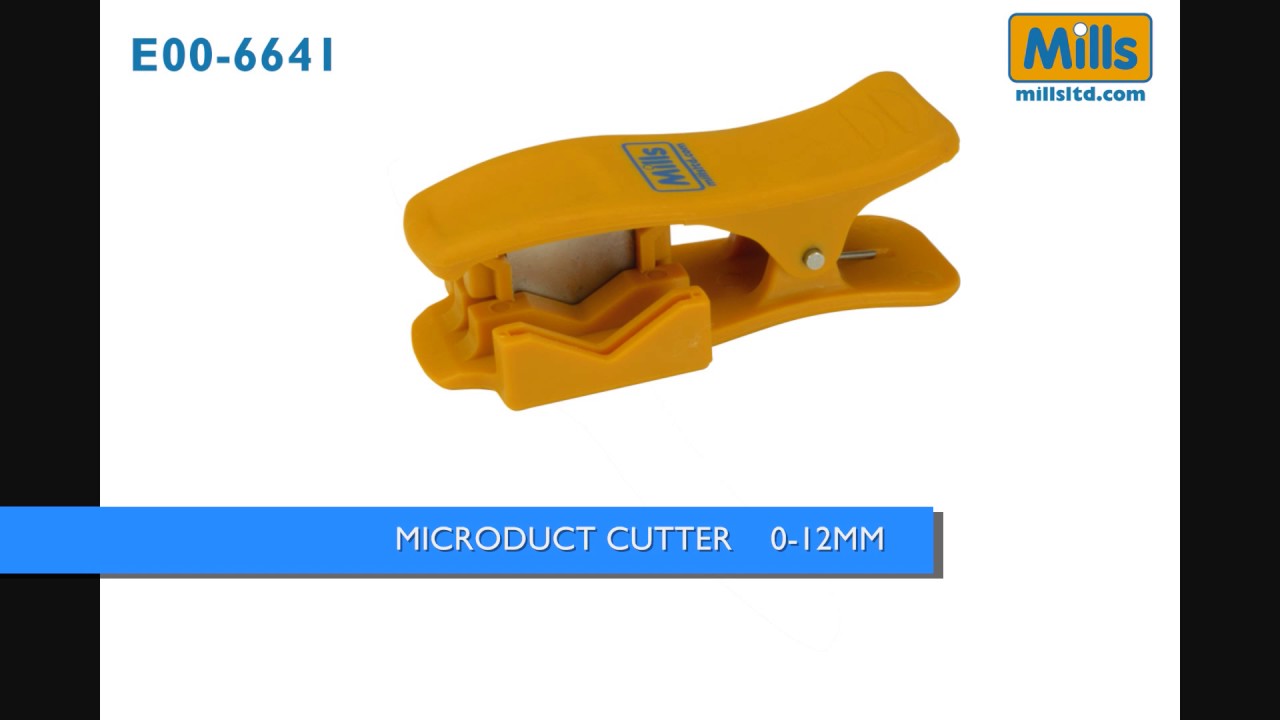 Mills Blown Fibre Microduct Tube Cutter 0-12mm