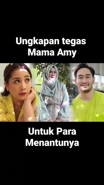 tegas, mama amy katakan ini ke para menantunya #shorts