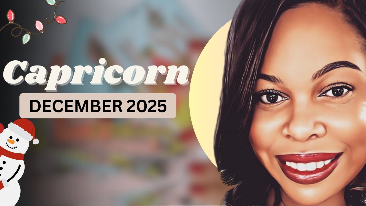 CAPRICORN ♑️ DECEMBER 2025 PREDICTIONS 💖 Love & 💸 Money Surprises Ahead! 🌟 (w/ timestamps)