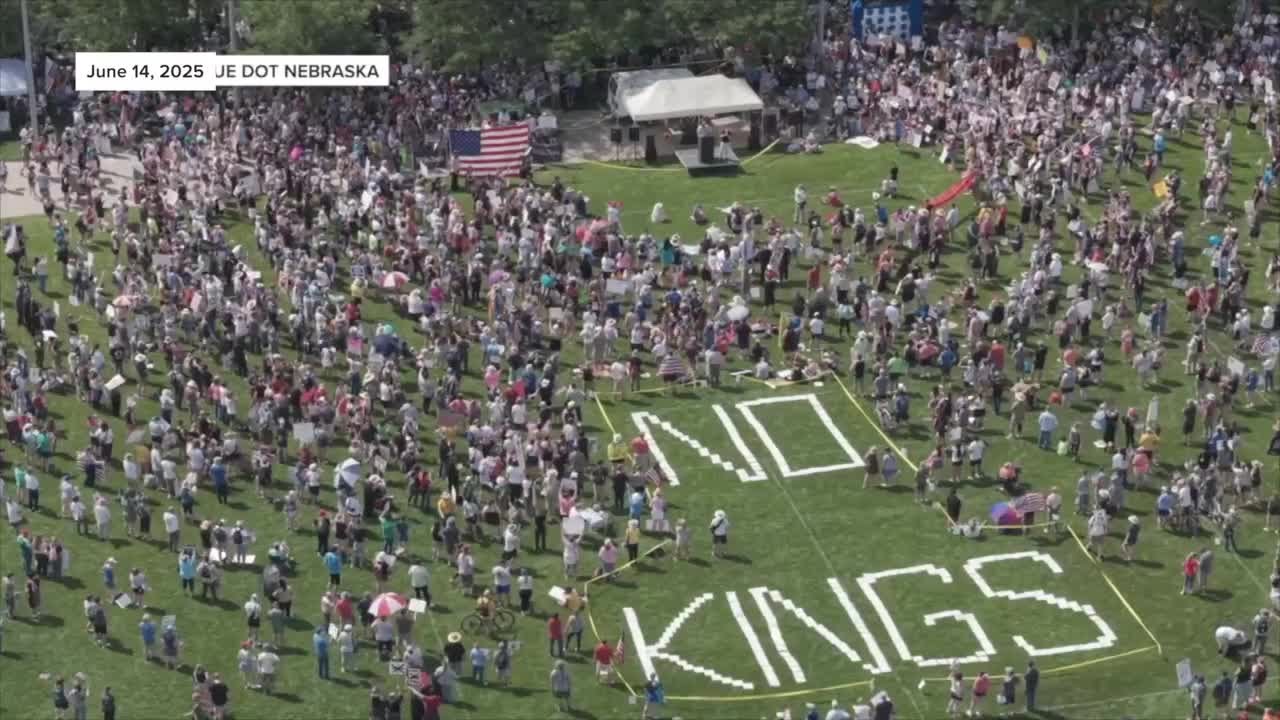 Will inflatable frog costumes make it to Omaha? No Kings protest set for Saturday