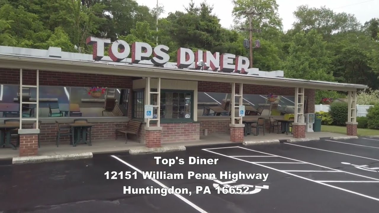 Tops Diner for Sale in Huntingdon, PA YouTube