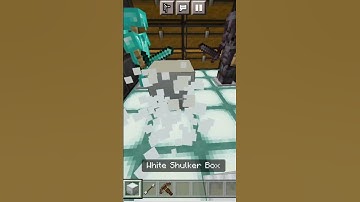 How To Make a Sceret Chest Room With Shulker Box || #minecraft #pocketedition #secretroom