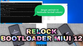 Cara Relock /Kunci Bootloader MIUI 12 HP Xiaomi Redmi 9