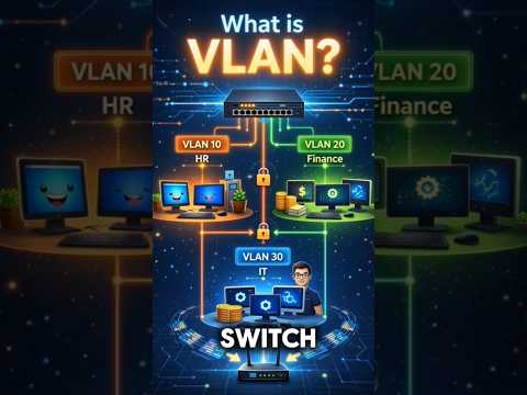 VLAN là gì? Giải thích Virtual LAN dễ hiểu cho người mới