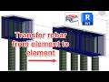 How to Transfer rebar from element to element using RC3D in revit