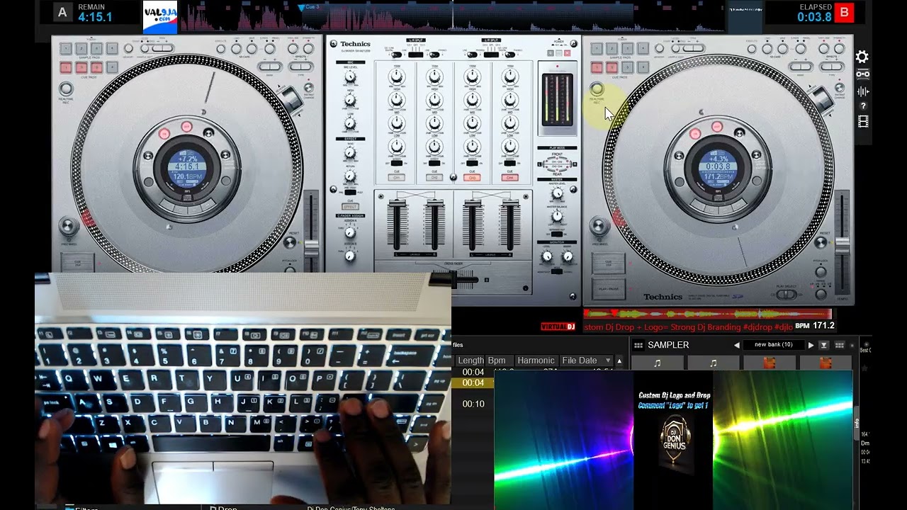 How To Scratch and Play Drums with Virtual Dj Keyboard Mapping Setup You to Have Now