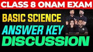 Class 8 Onam Exam Basic Science Answer Key Discussion | Eduport