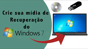Como criar um disco de recuperação do Windows 10 pen drive?