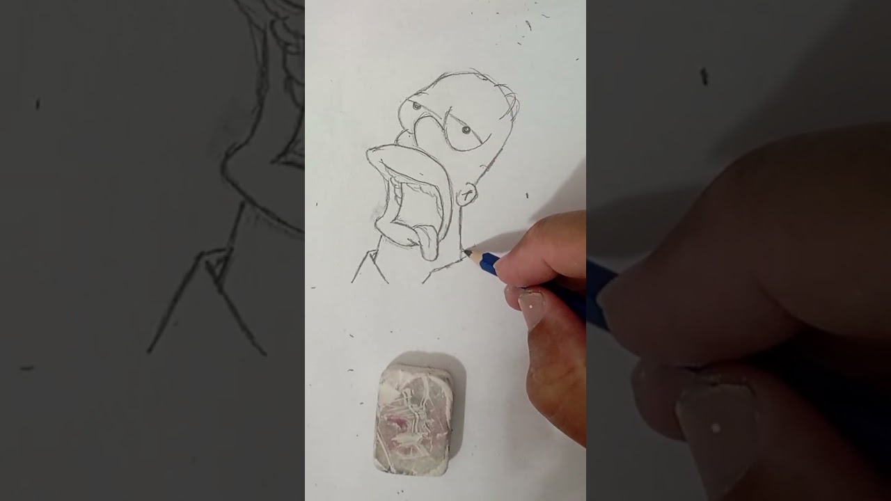 Como desenhar o Homer Simpson passo a passo 