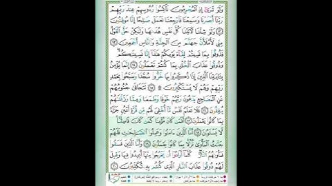 سورة السجدة الآيات 18-19 تلاوة الشيخ أيمن سويد #قليل_دائم_خير