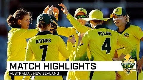 Jonassen stars to sink Kiwis | First CommBank ODI