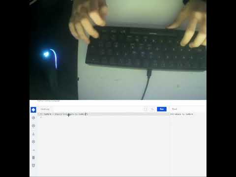 #shorts | COMO HACER TU NOMBRE EN PYTHON | gorrion09 #asmr #programming