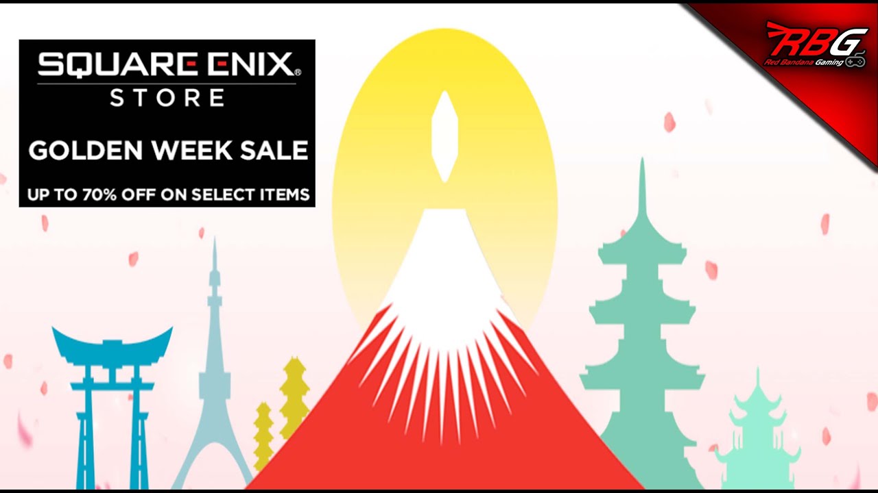 Square Enix Store Golden Week Sale Pick Ups - Red Bandana Gaming