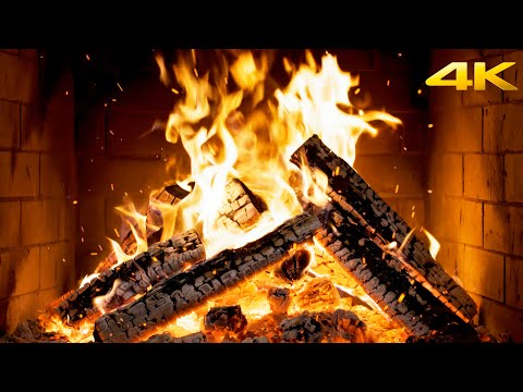 The Most Soothing Fireplace No Music With Cozy Embers And Relaxing Fire Soundscape For Focus 