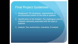 SNHU JUS 103 3-2 Discussion Final Project