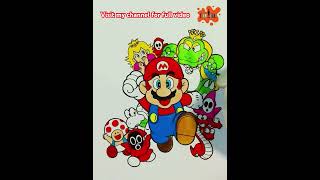 Super mario and friends | coloring pages #supermario