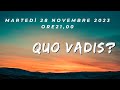 Quo vadis