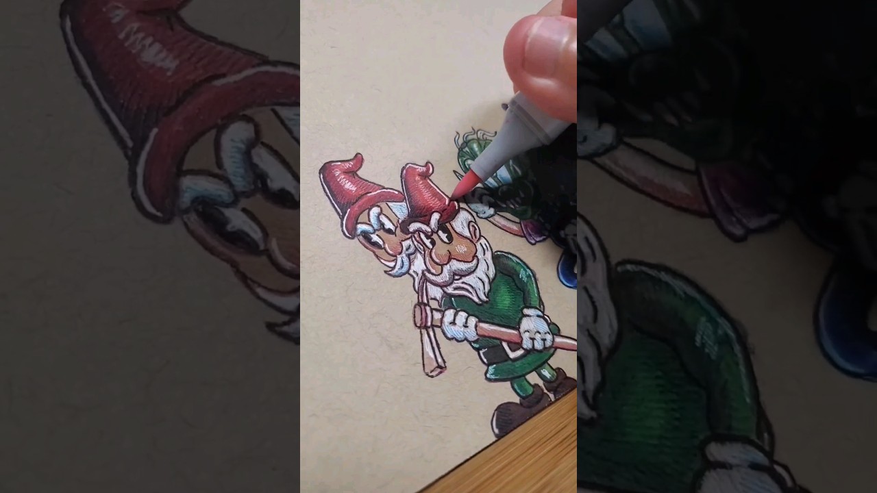 Садовые гномы — персонажи, вызывающие мурашки по коже, как в винтажных мультфильмах 