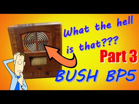 Bush Battery Radio 1936 Part 3 - Final