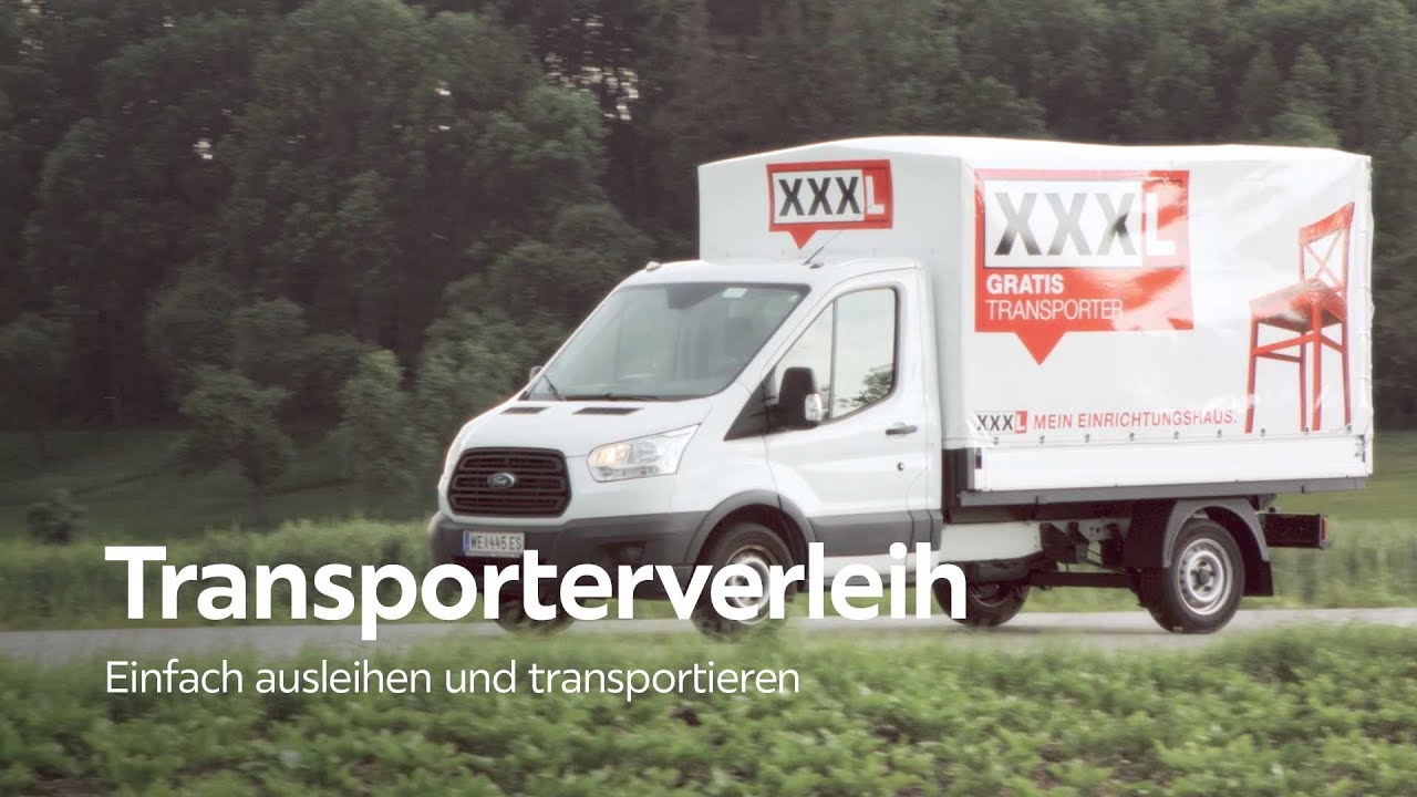 Elegantes Xxl Lutz Transporter Mieten Bilder