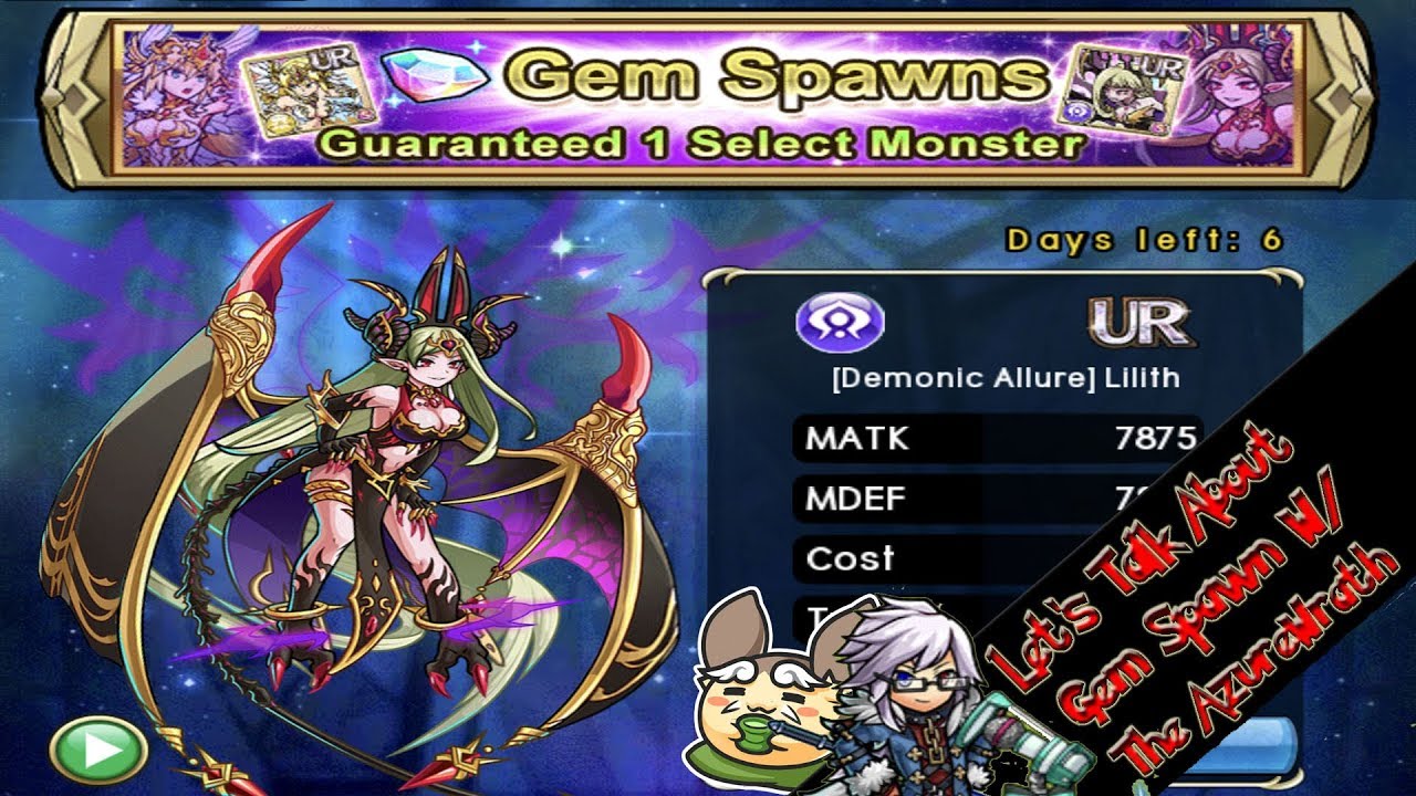 [Unison League] Let's Talk About The 38 Cost Enlightenment Gem Spawn W