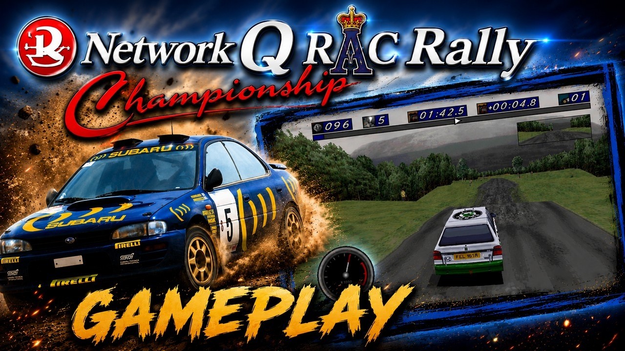 Network Q RAC Rally Championship (1996) | PC Gameplay 4K | Windows