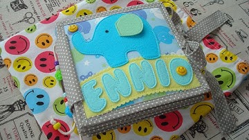 Quiet Book #18 "Ennio" | Quiet Book For One Year Old