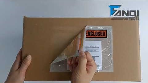 How to use packing list envelope?
