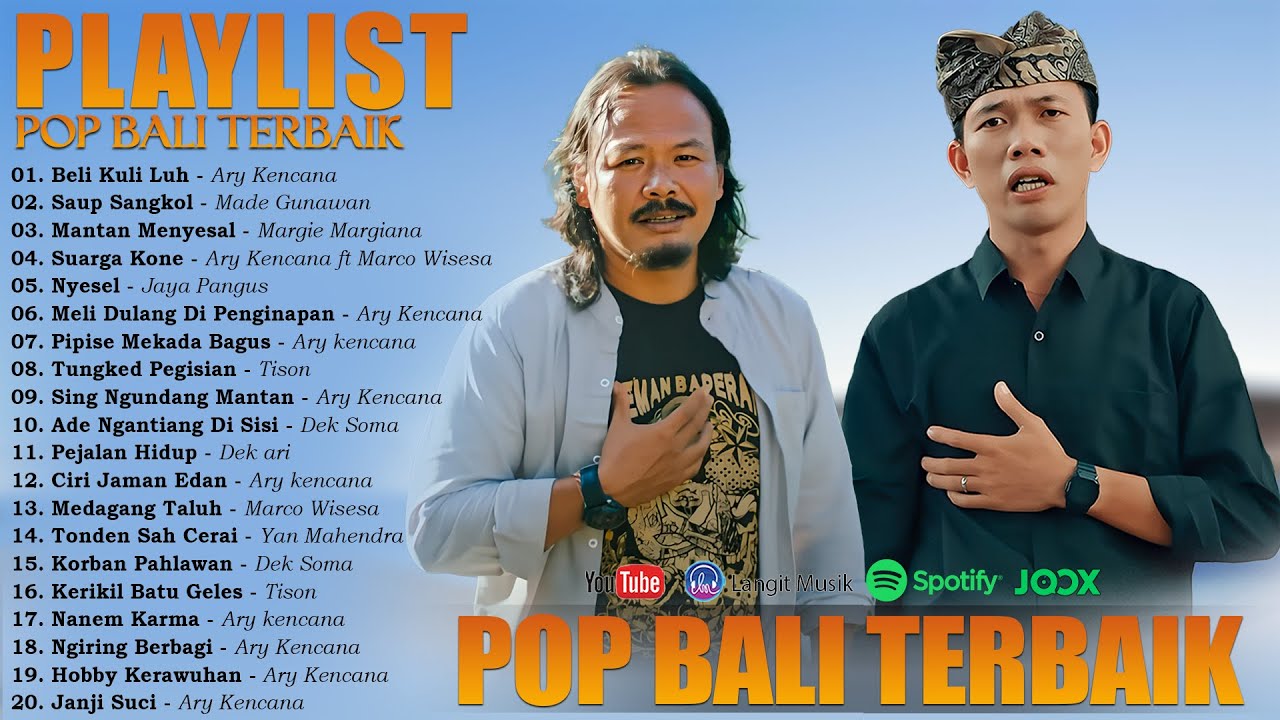 Lagu Pop Bali Terbaik & Popouler - Ary kencana, Made Gunawan, Dek Soma