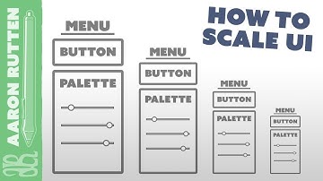 How to Make Your Digital Art Interface Larger or Smaller - Corel Painter Tutorial
