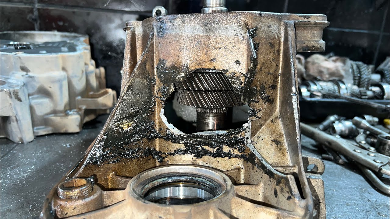 A Pior Caixa da Volkswagen... Quebrou Parafuso da Tulipa e agora??? Montagem caixa de cambio mq200