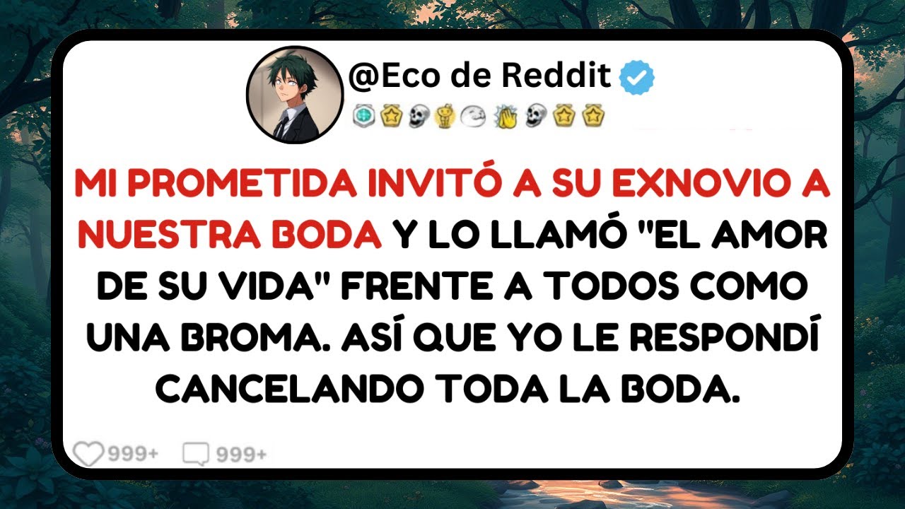 Mi prometida invitó a su exnovio a nuestra boda y lo llamó 