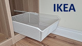 Install basket for Ikea Pax wardrobe screenshot 3