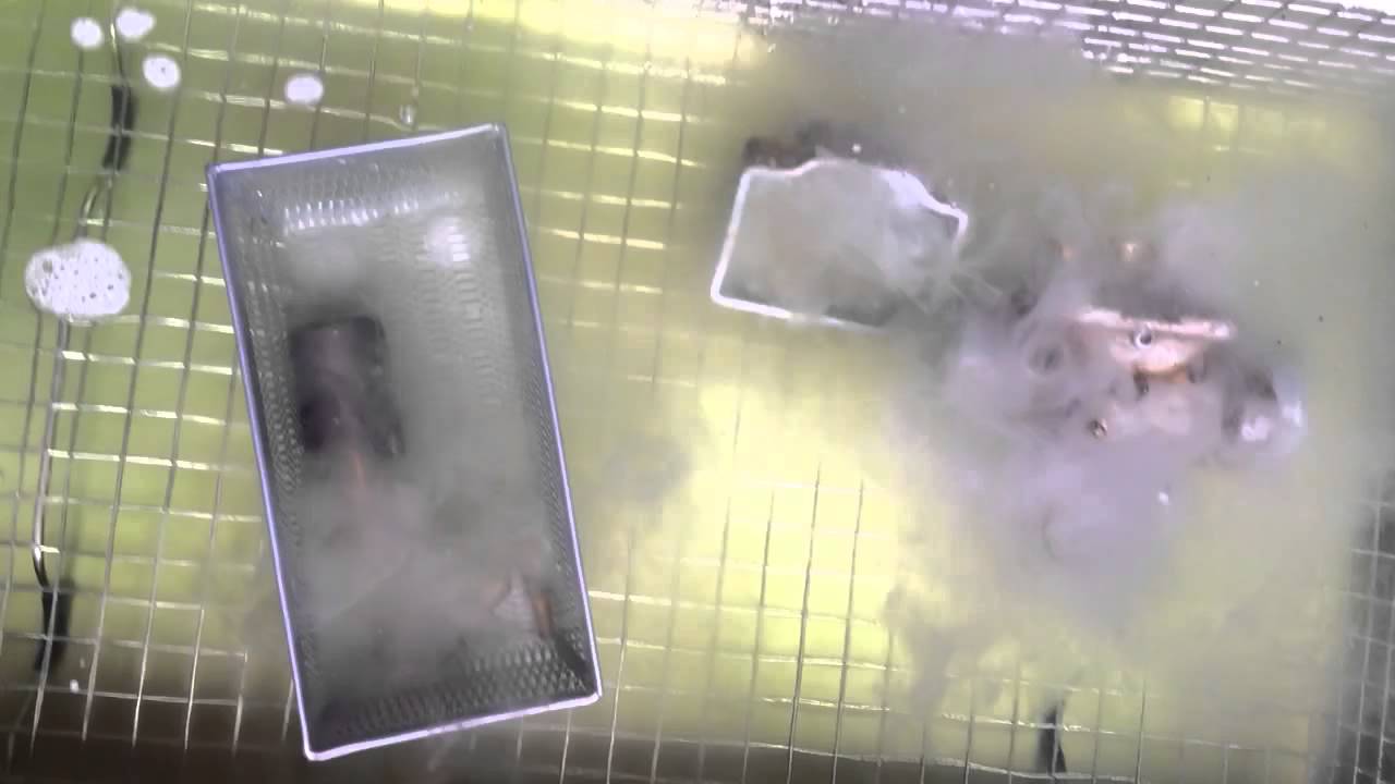 Ultrasonic Carb Cleaner. YouTube