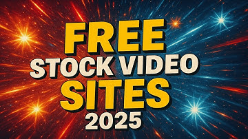 Top 5 Best FREE STOCK VIDEO Footage Websites (2025)