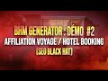 Bhm generator  dmo affiliation voyage  hotel booking 2  seo black hat