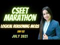 CSEET Logical Reasoning MCQ Marathon | CS Ishika Agrawal