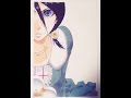 ブリーチの朽木ルキアをコピックで描いてみた Drawing Rukia Kuchiki from Bleach