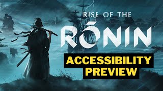 Rise Of The Ronin - Accessibility Preview (PS5)