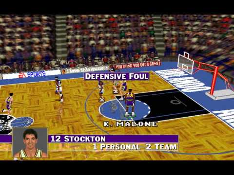 NBA Live 96 (Hitmen Productions) (MS-DOS) [1996] [PC Longplay]