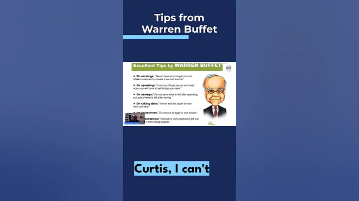 Tips from Warren Buffet
