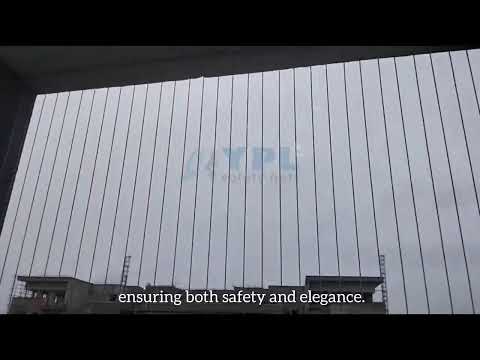 Invisible Grill for Balcony | Parkhouse Mews Appaswamy Apartments | YPL Invisible Grill Chennai