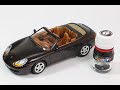 Tutorial pintura carrocería maqueta Porsche 911 Carrera Cabrio