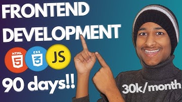 Learn Frontend Web Development in 90 days